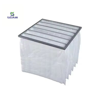 Aluminium zakfilter H14 met goede stijfheid en hittebestendigheid