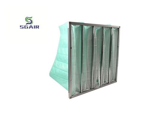 Glasvezel H14 Aluminium zak filter, Pocket Air Filter 21mm