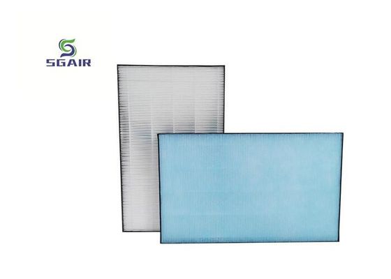 PP PF Materiaal Hepa Air Filters 99,97% Met Aluminiumfolie Papier Frame