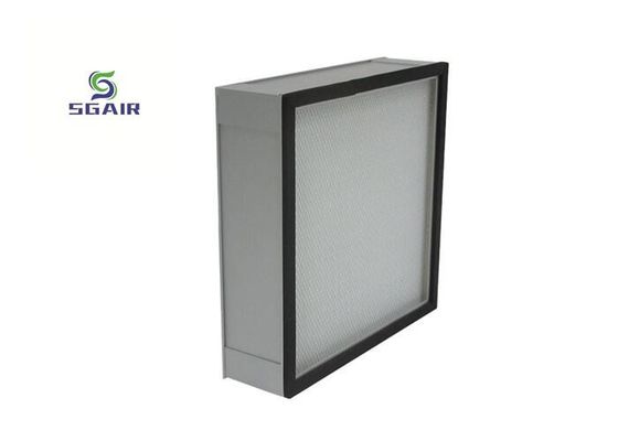 Vierkante groot media gebied F9 Flat Panel Filter, Hepa Filter Voor AC Vent