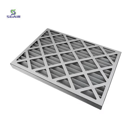 Grof effect F6 Airconditioning Hepa Filters Klappend type Pleated Panel Filter