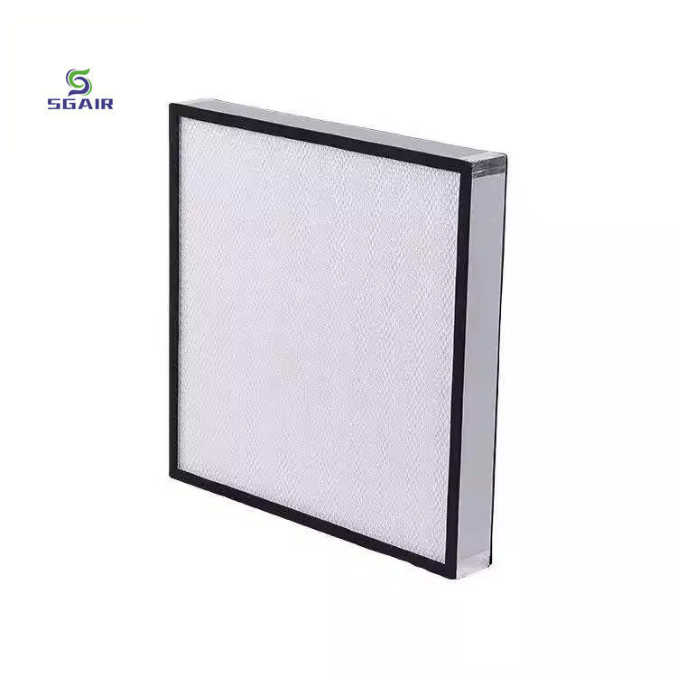 GI Frame Hoogtemperatuurluchtfilter met corrosiebestendigheid