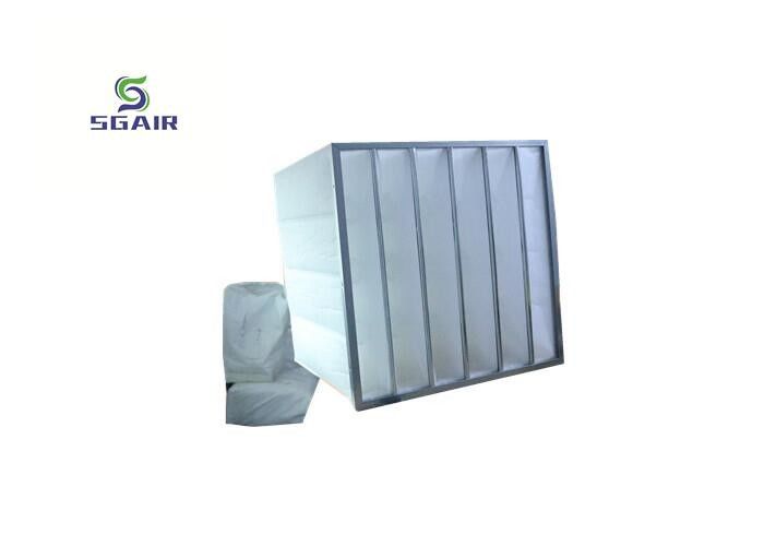 F7 Aluminium zakfilter op maat met 99,97% H13~H14 efficiëntie