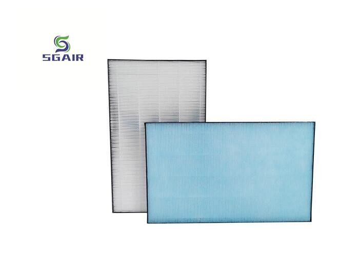 PP PF Materiaal Hepa Air Filters 99,97% Met Aluminiumfolie Papier Frame