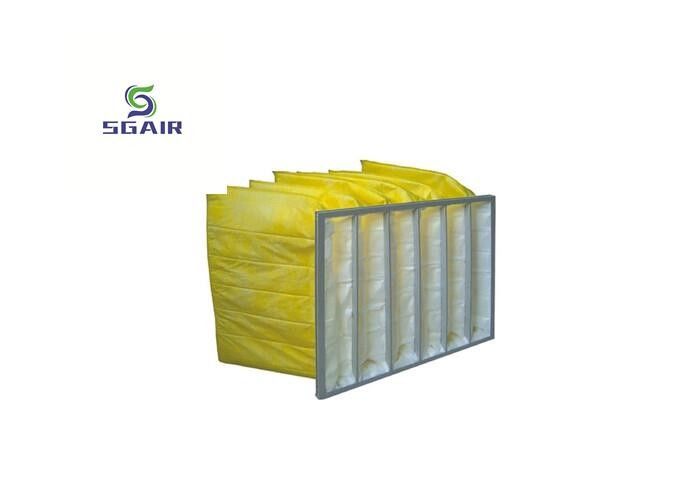 Anti-corrosie 95% Hepa zakfilter, Hepa filter vervanging voor schoonmaakkamer