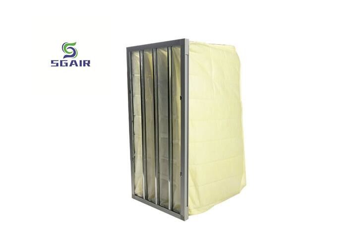 Cleanroom Fiberglass Hepa Filter met F5 F6 F7 Hoog filtratie-efficiëntie