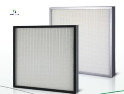 Hoge efficiëntie mini-plaat HEPA-filter & ULPA-filter lichtgewicht ontwerp