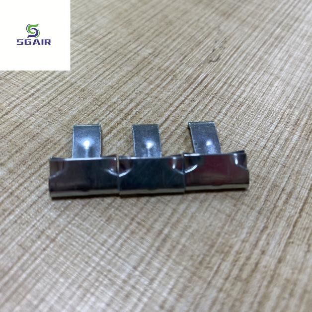 T-vormige Hepa-zakfilters Metalen gesp voor gegalvaniseerd frame