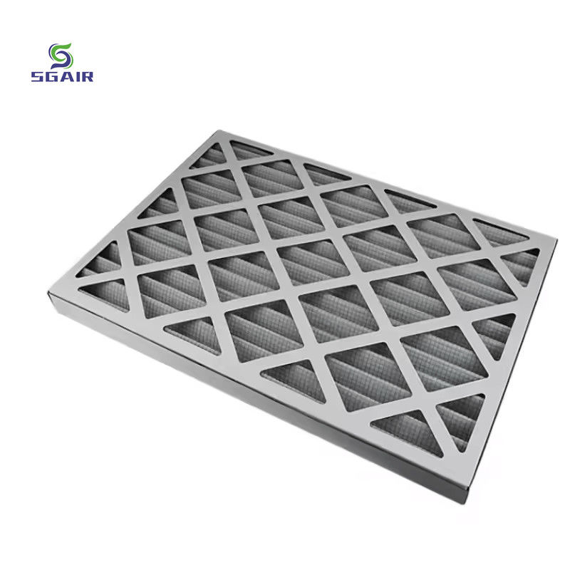 Grof effect F6 Airconditioning Hepa Filters Klappend type Pleated Panel Filter