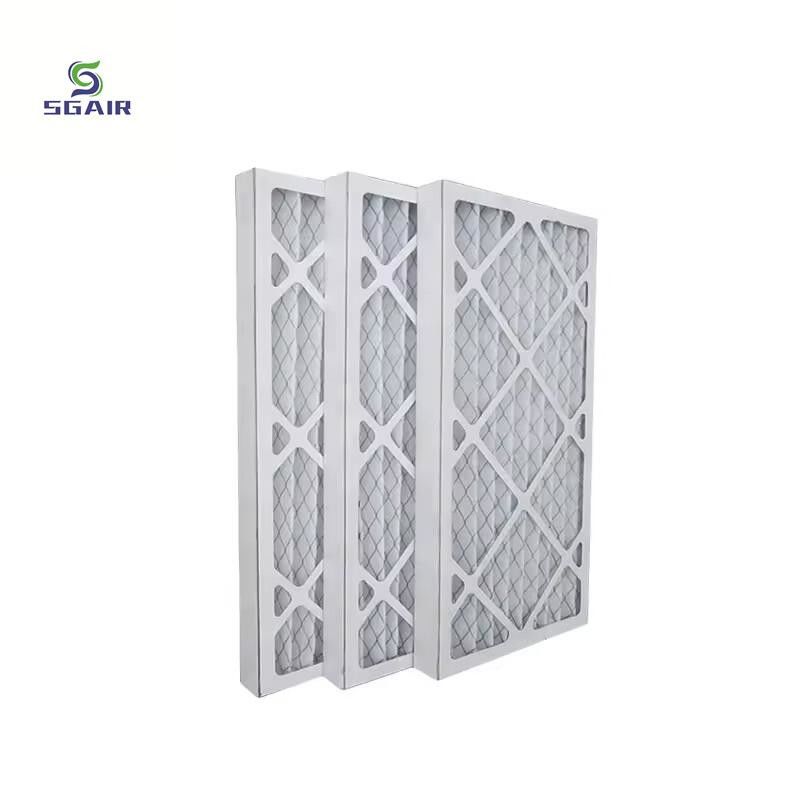 99.99% Efficiëntie HVAC-luchtfilters waterdicht Corrosiebestendig